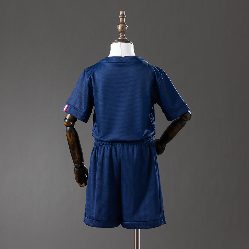 PSG 25/26 Home Full Kids Kit Jersey Foto 2