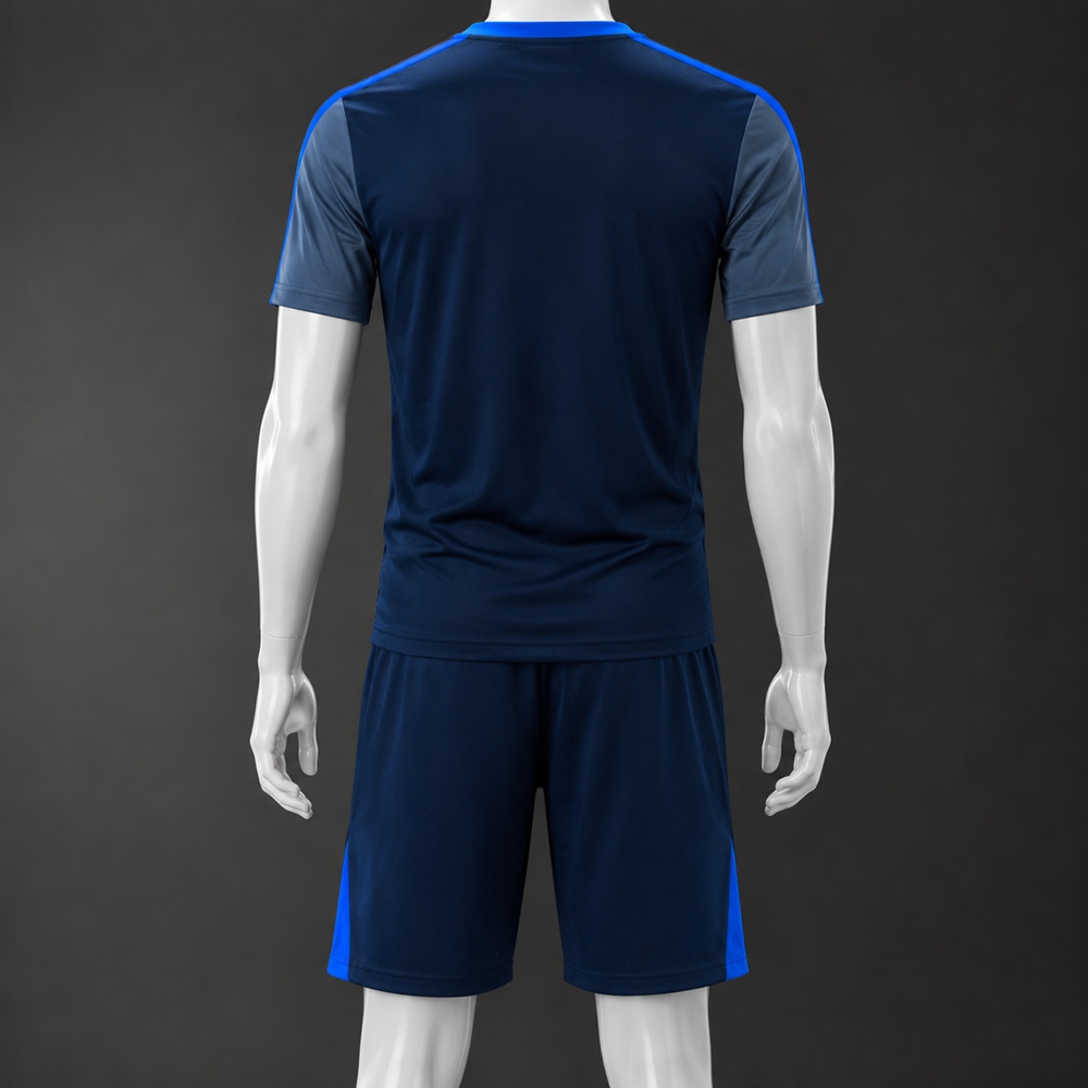 PSG 25/26 Navy Blue Short Sleeve Short Set Foto 2