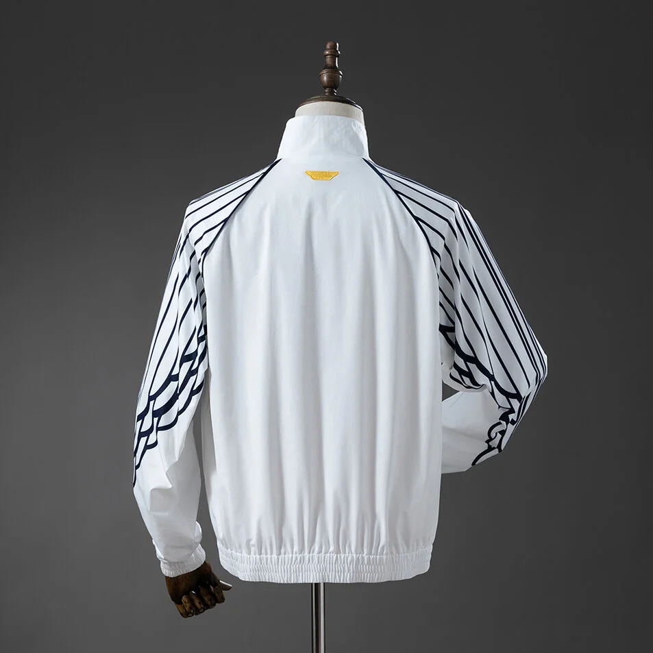 PSG Jordan Collaboration Windbreaker White Foto 2