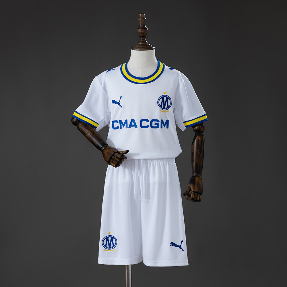 Olympique de Marseille 26/27 Home Kids Kit Jersey