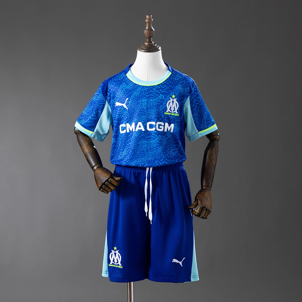 Olympique de Marseille 25/26 Third Full Kids Kit Jersey