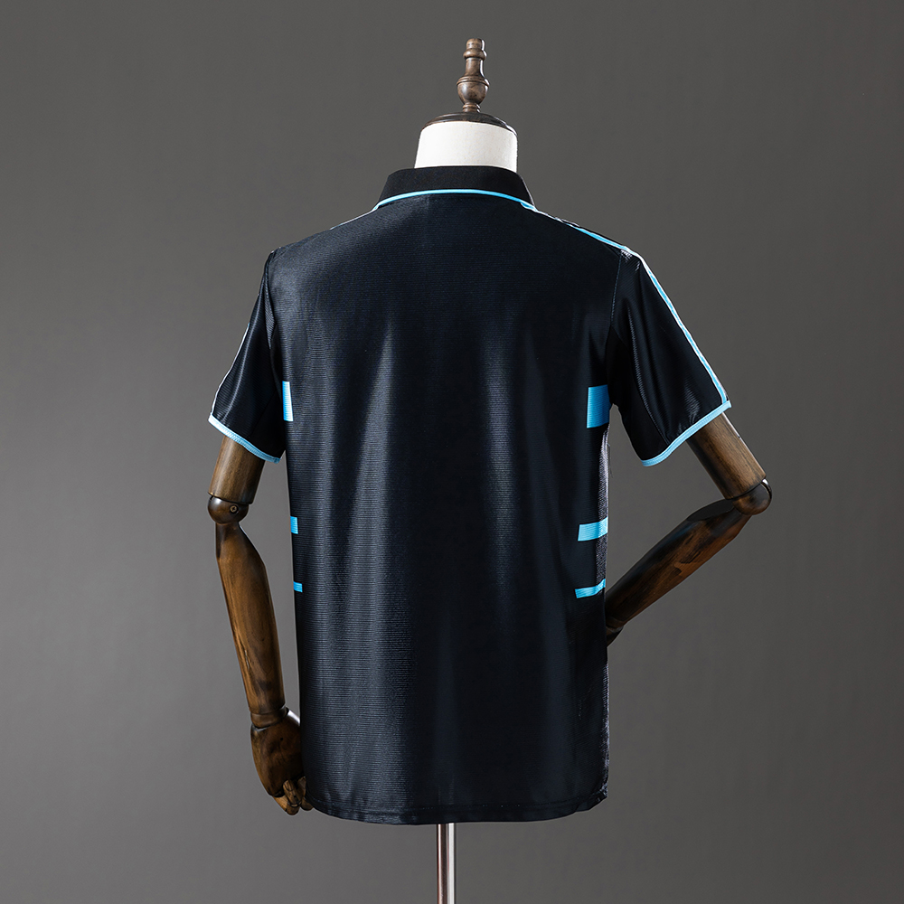 Olympique de Marseille 99/00 Third Away Retro Jersey Foto 2