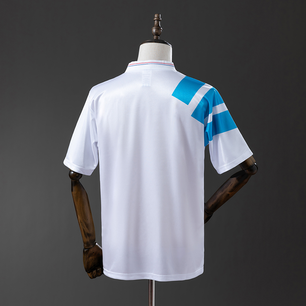 Olympique de Marseille 92/93 Home Retro Jersey Foto 2