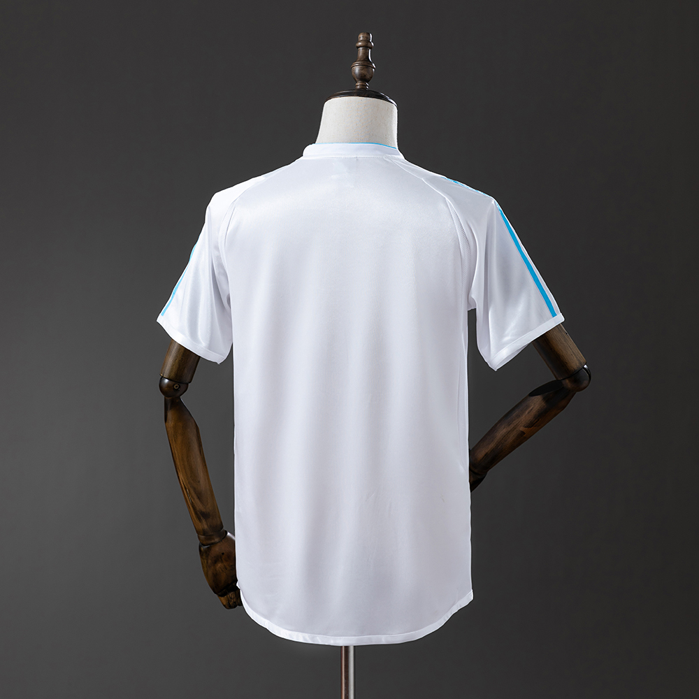 Olympique de Marseille 02/03 Home Retro Jersey Foto 2