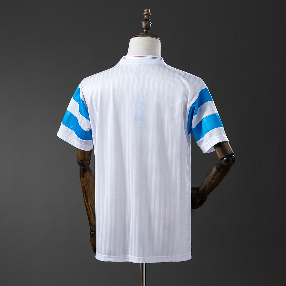 Olympique de Marseille 1990 Home Retro Jersey Foto 2