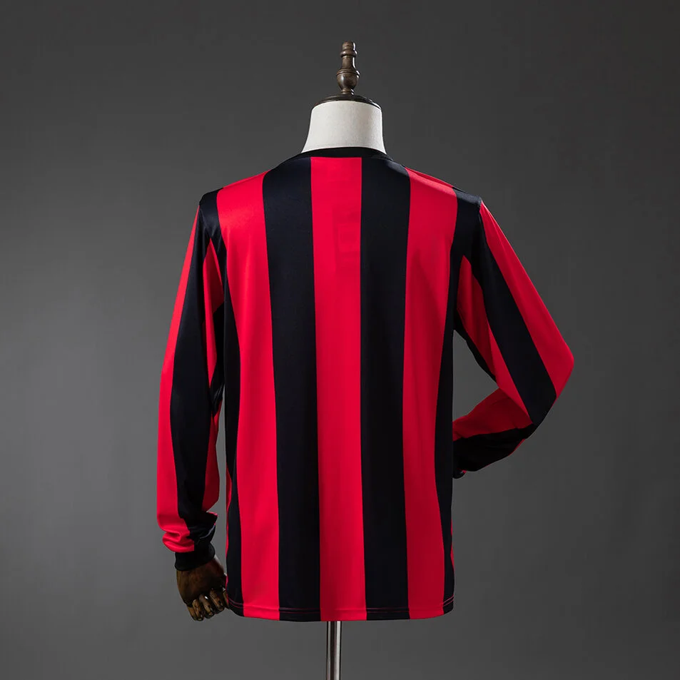 OGC Nice 97/98 Home Long Sleeve Retro Jersey Foto 2
