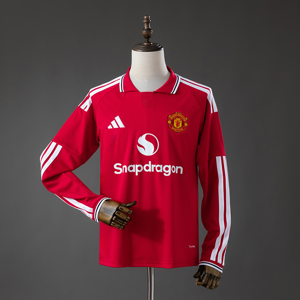Manchester United 26/27 Long Sleeve Home Jersey