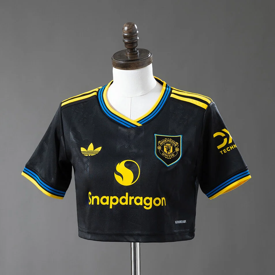 Manchester United 25/26 Women's Crop Top Third Jersey
