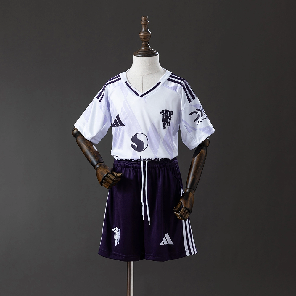 Manchester United 25/26 Away Full kids kit Jersey