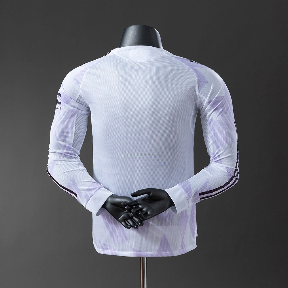 Manchester United 25/26 Player Version Away Long Sleeve Jersey Foto 2