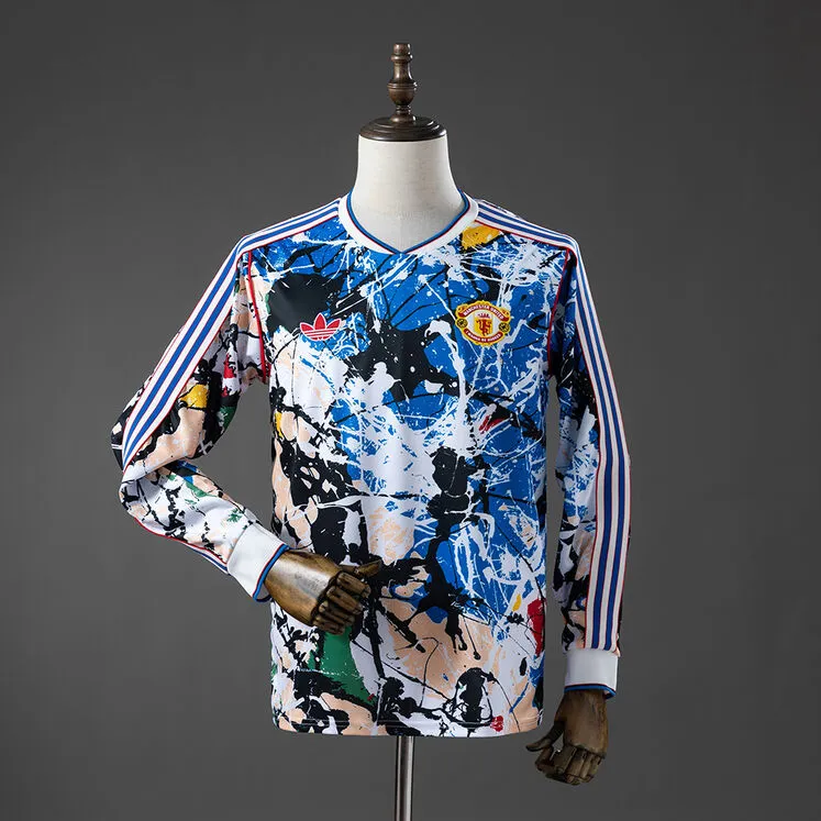 Manchester United 25/26 Originals Stone Roses Long Sleeve Jersey