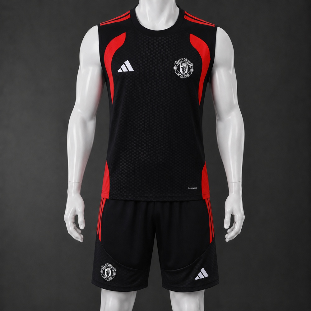 Manchester United 26/27 Black Red Training Vest kit
