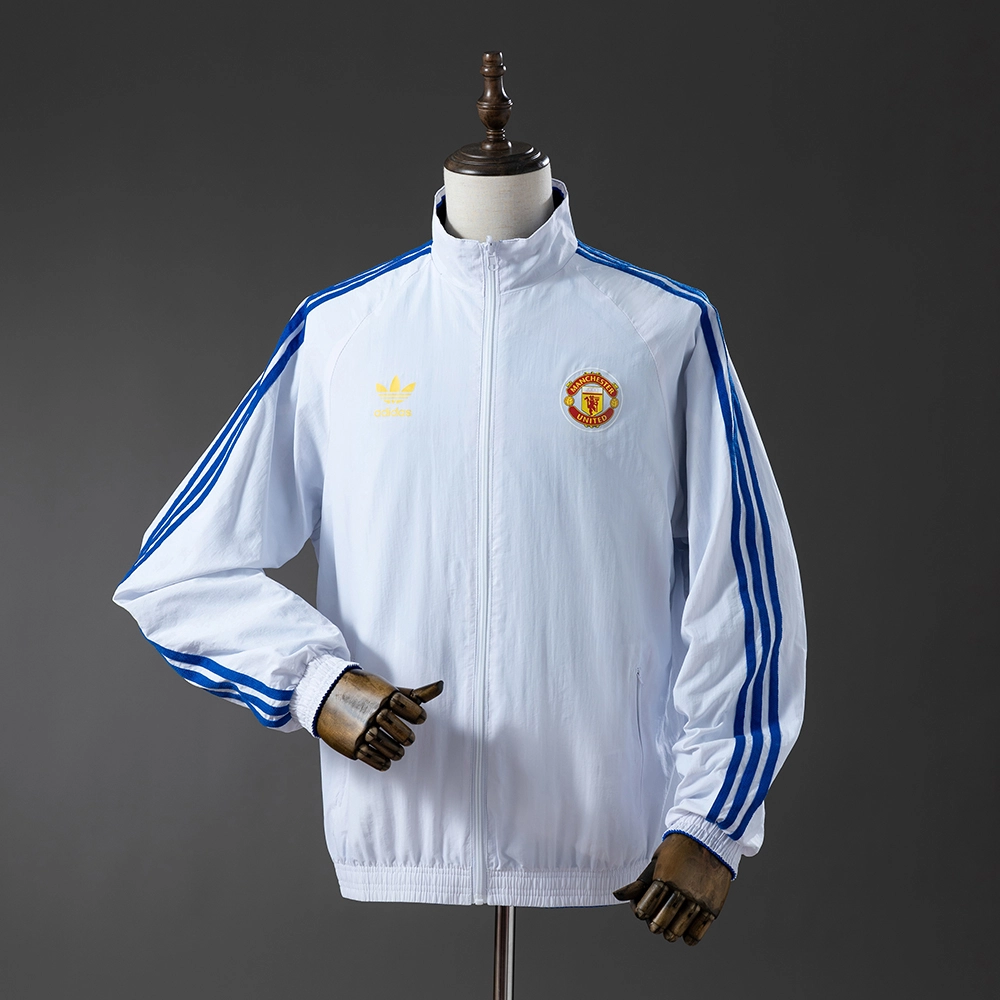 Manchester United Retro Reversible Anthem Jacket Windbreaker