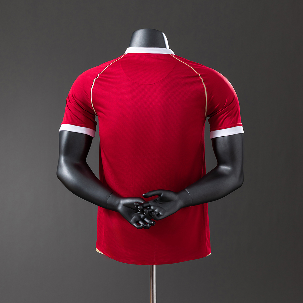 Manchester United 06/07 Home Player Version Retro Jersey Foto 2