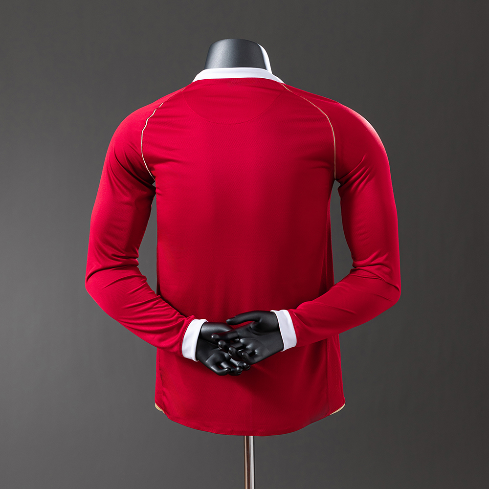 Manchester United 06/07 Home Long Sleeve Player Version Retro Jersey Foto 2
