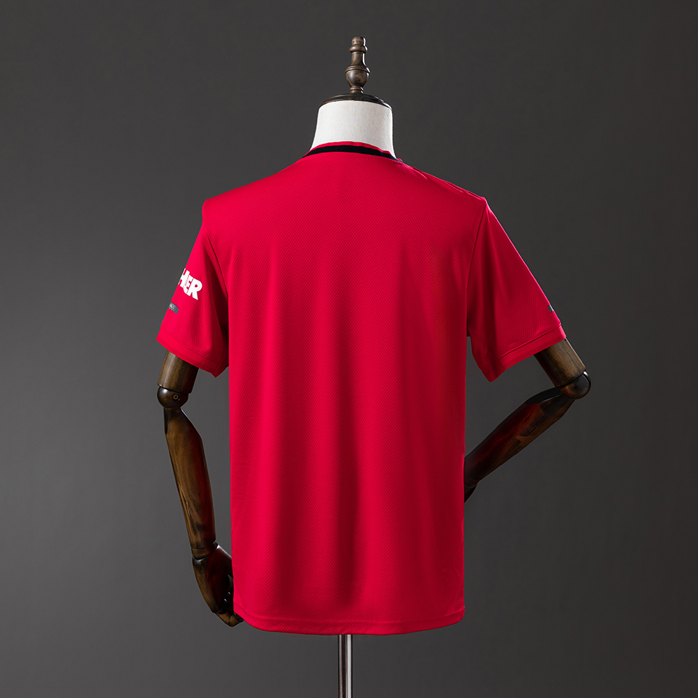 Manchester United 19/20 Home Retro Jersey Foto 2