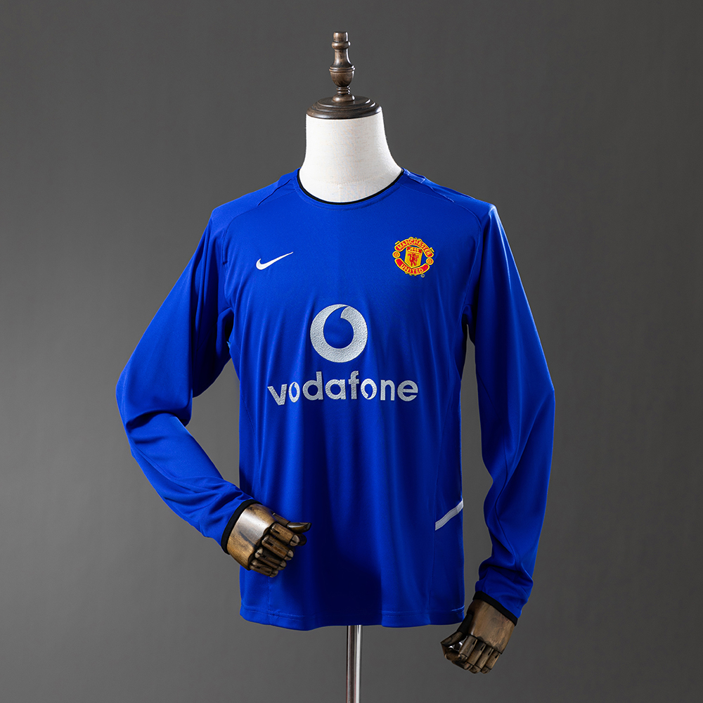 Manchester United 02/03 Retro Long Sleeve Third Jersey