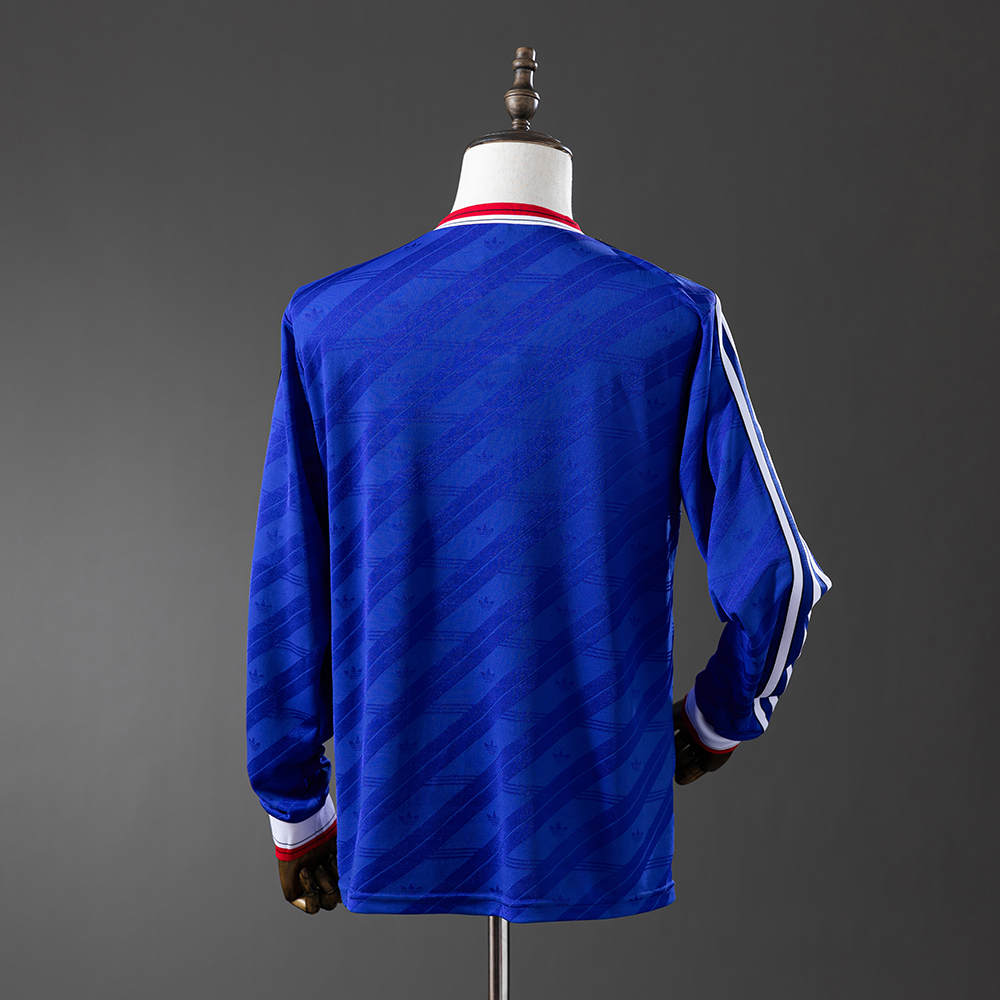 Manchester United 86/88 Second Away Long Sleeve Retro Jersey Foto 2