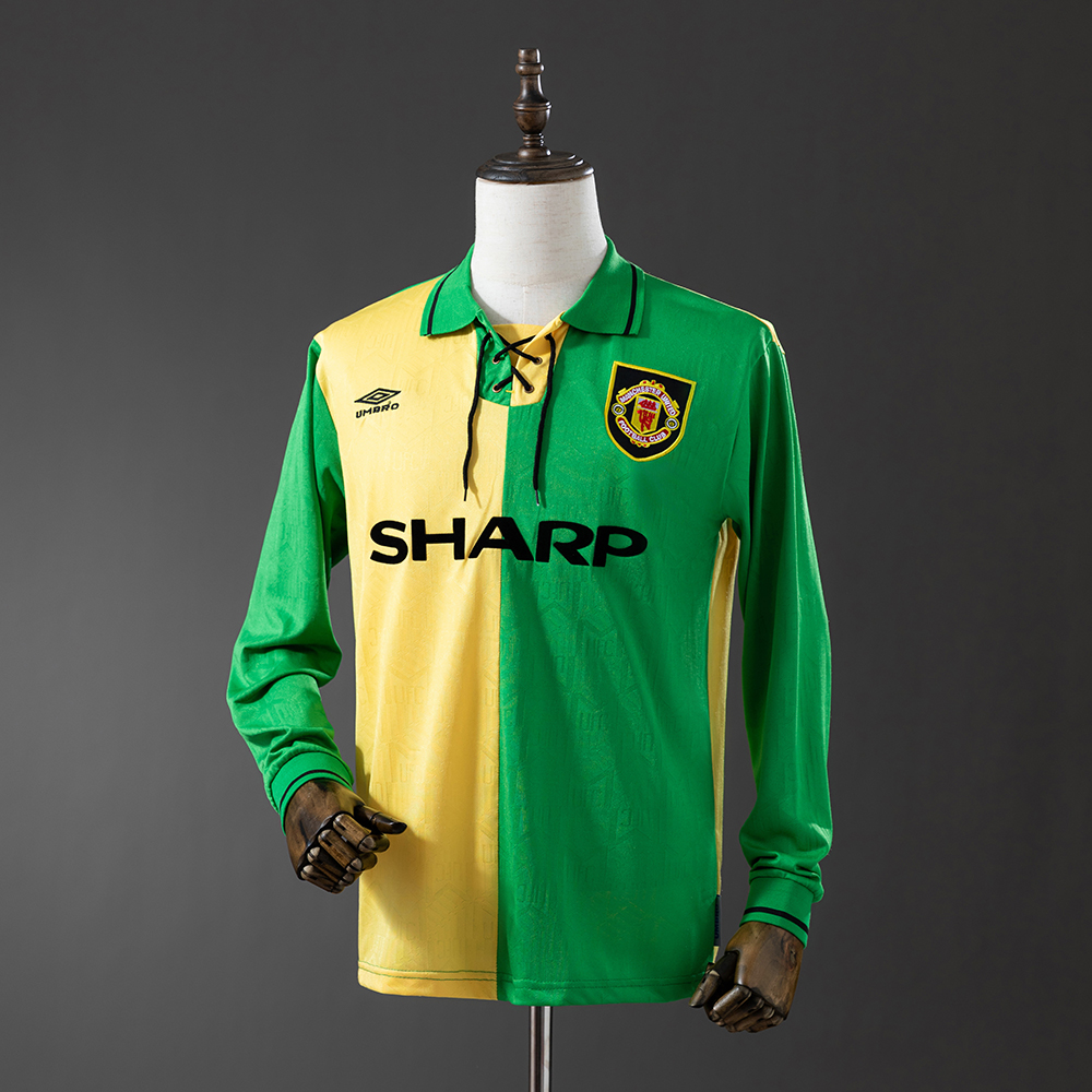 Manchester United 92/94 Second Away Long Sleeve Retro Jersey
