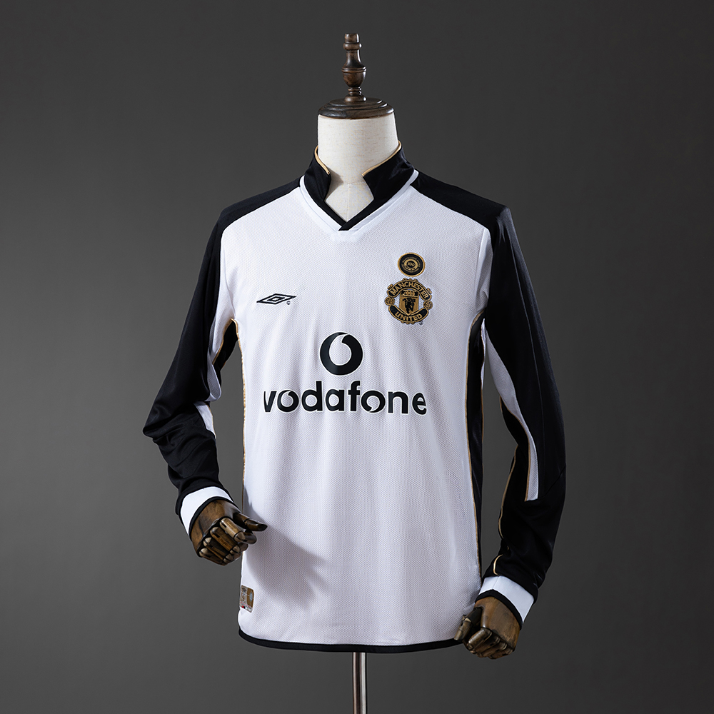 Manchester United 01/02 Centennial Edition (Reversible) Long Sleeve Retro Jersey