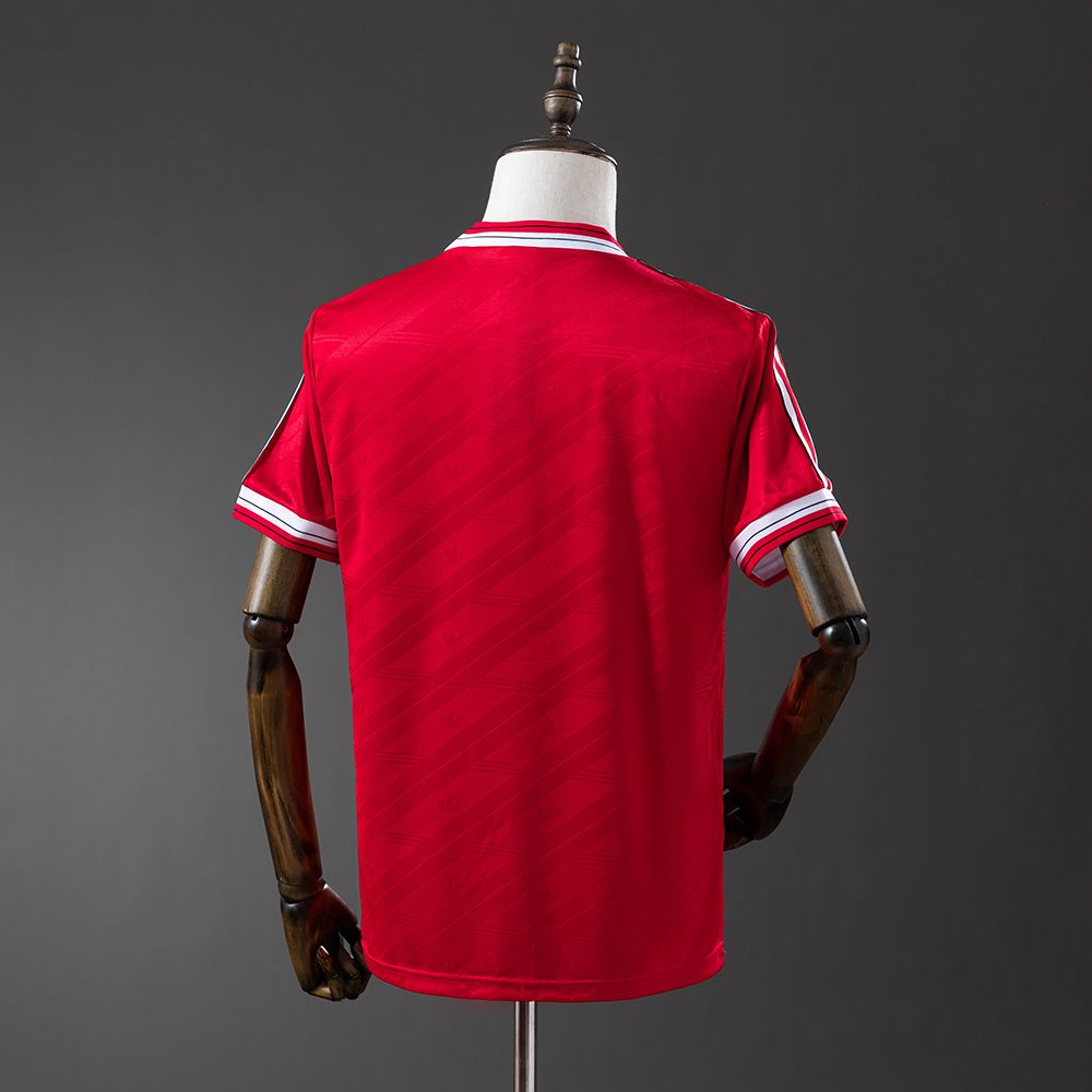 Manchester United 86/88 Home Retro Jersey Foto 2