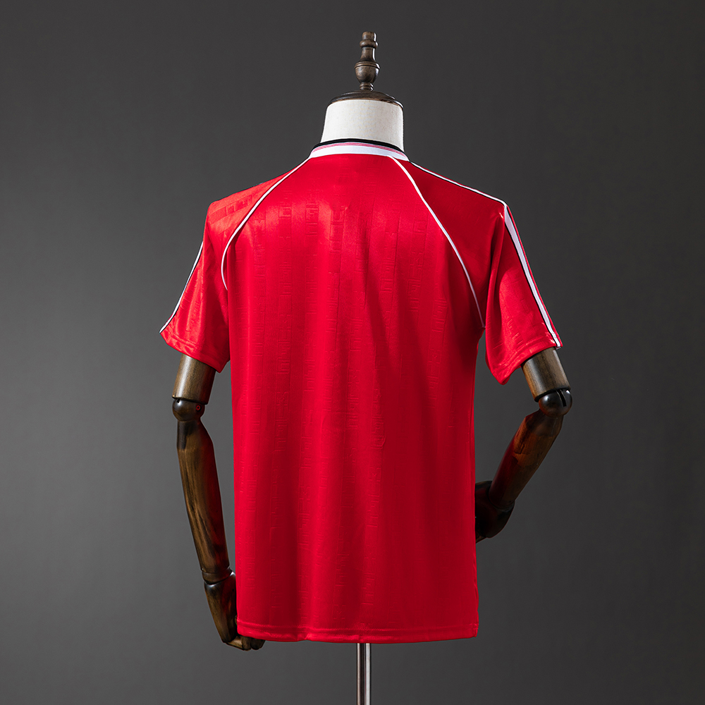 Manchester United 88/90 Home Retro Jersey Foto 2