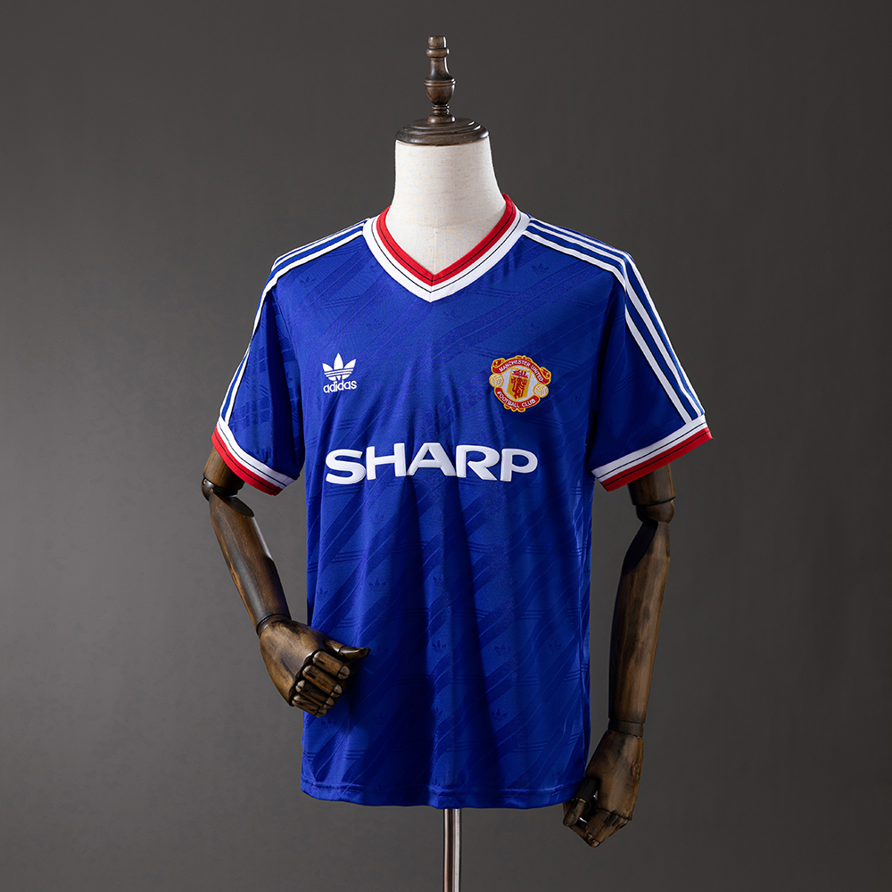 Manchester United 86/88 2nd Away Retro Jersey