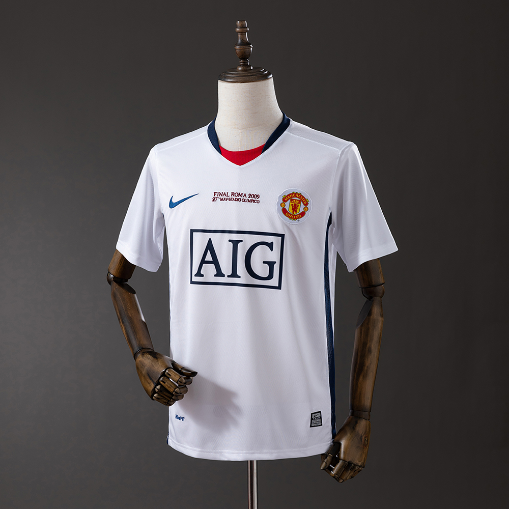 Manchester United 08/09 Away (Champions League Edition) Retro Jersey