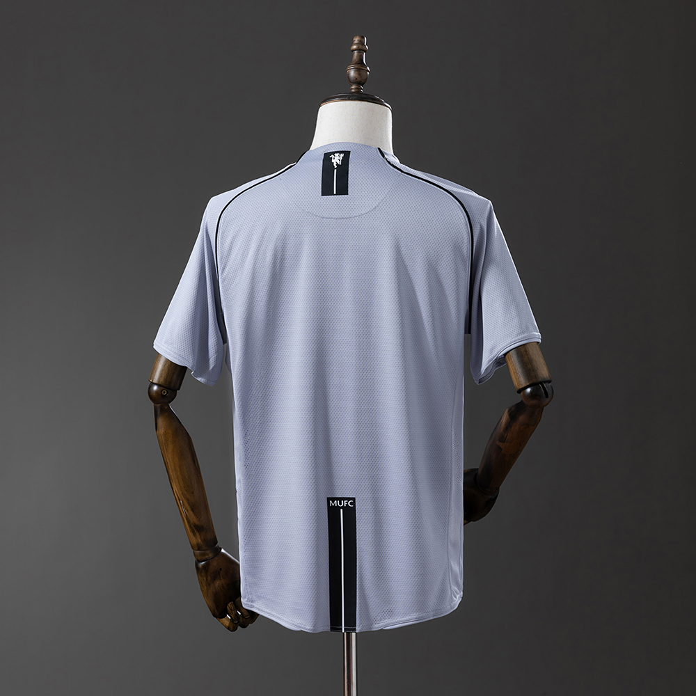 Manchester United 2007 Goalkeeper Grey Retro Jersey Foto 2
