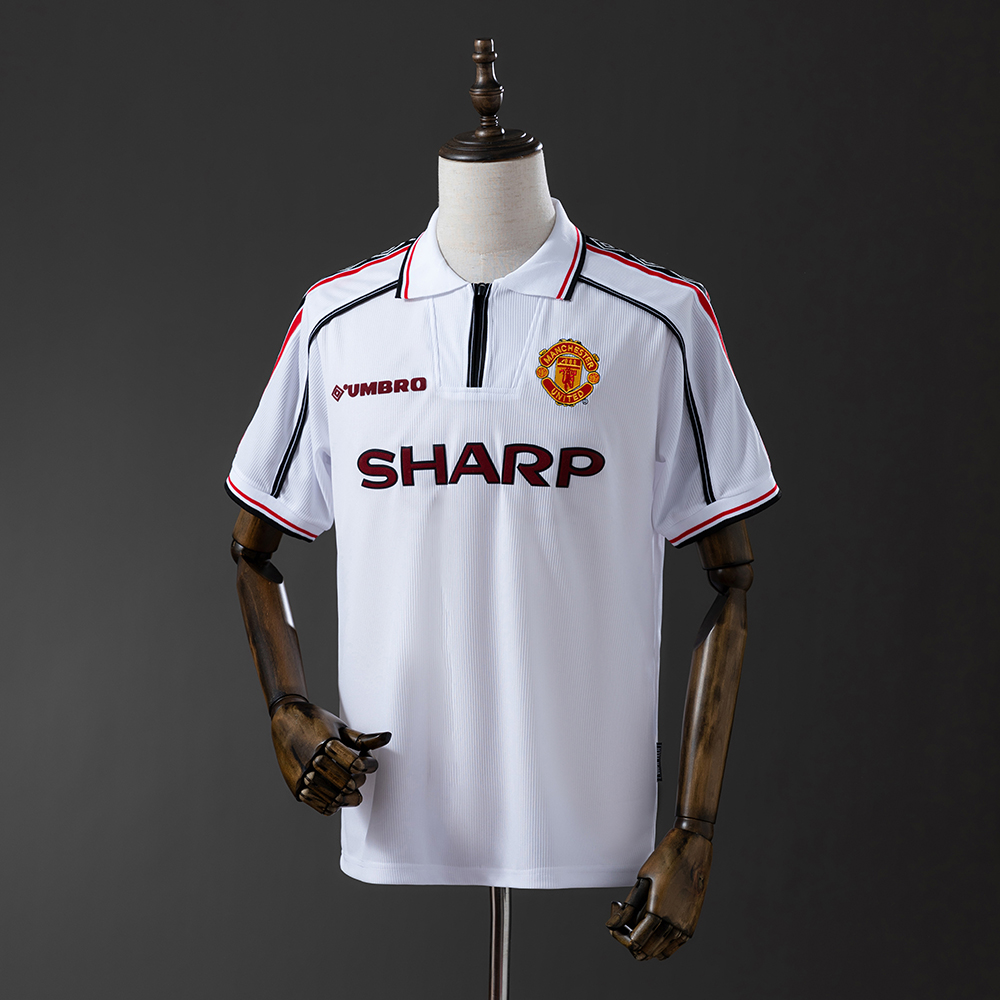 Manchester United 98/99 White Retro Jersey