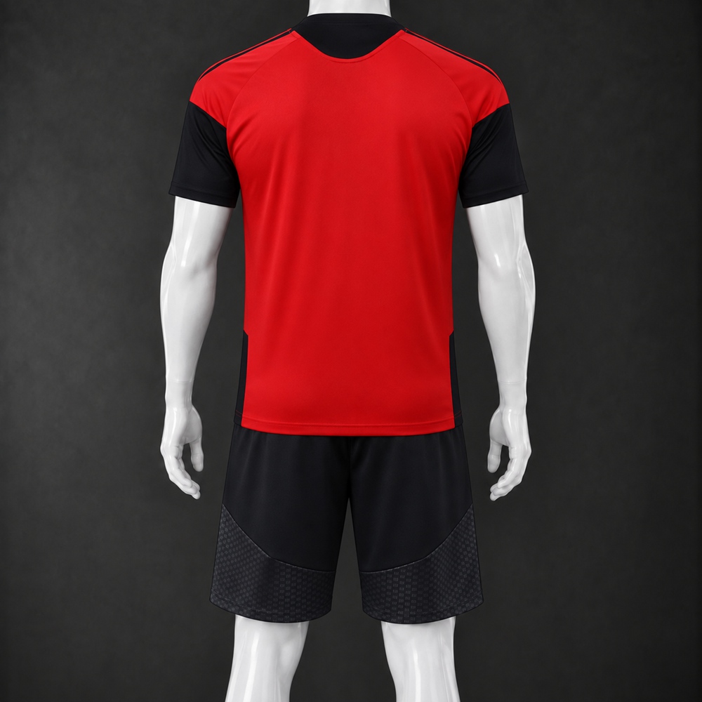 Manchester United 26/27 Red Short Sleeve Short Set Foto 2