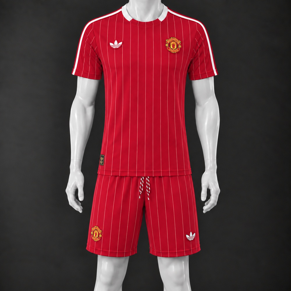 Manchester United 26/27 Red Short-Sleeve Shorts Set1