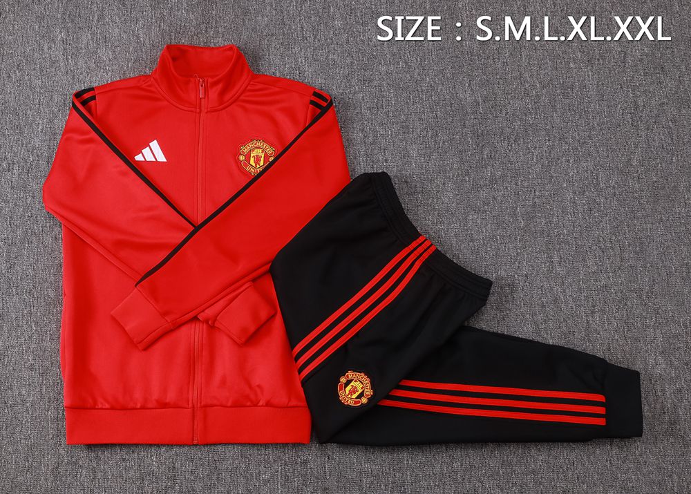 Manchester United 26/27 Red Black Jacket Kit Foto 2