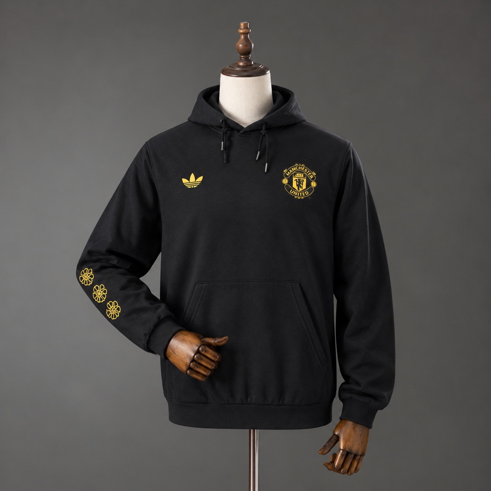 Manchester United 26/27 Hooded - Black