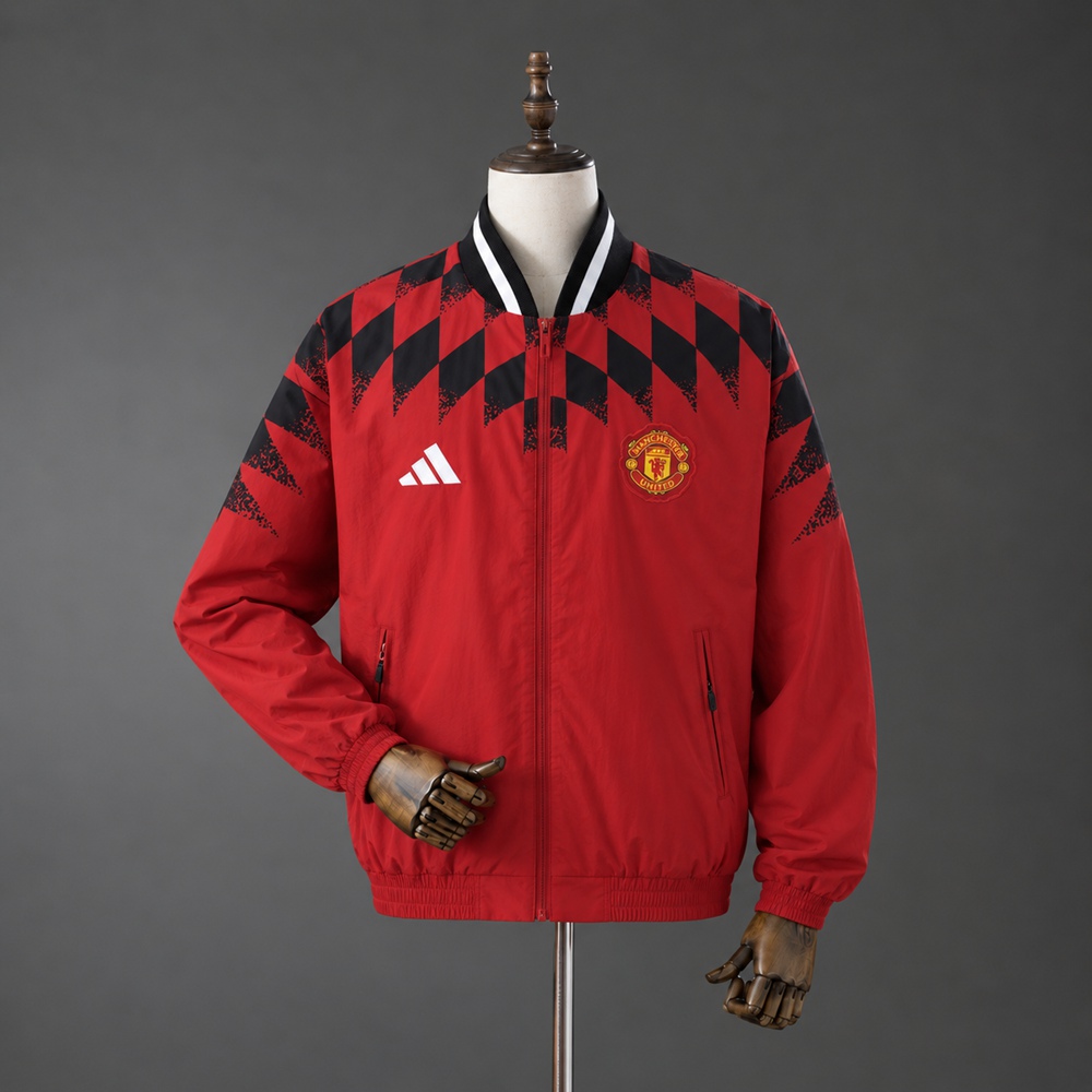 Manchester United 26/27 Full-Zip Jacket - Red
