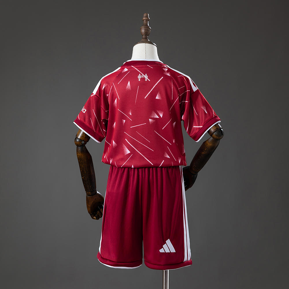Liverpool 26/27 Home Kids Kit Jersey Foto 2