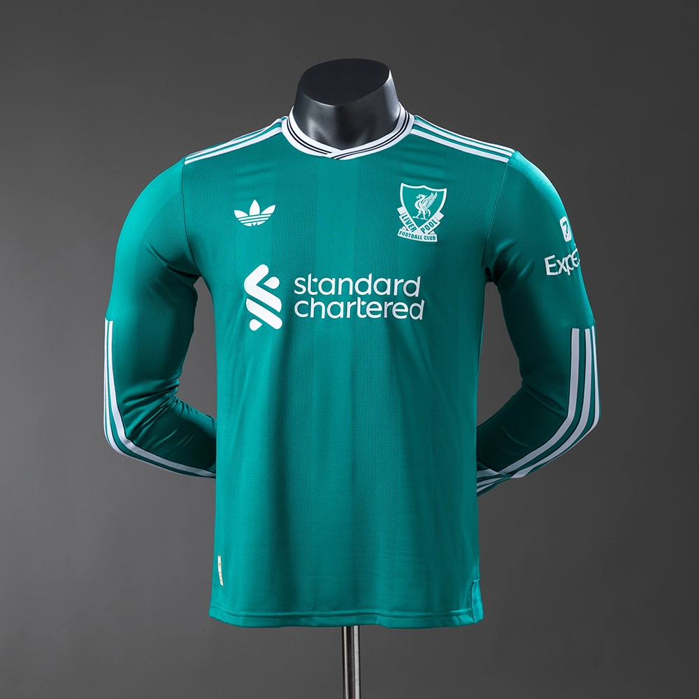 Liverpool 25/26 Player Version Third Long Sleeve Jersey