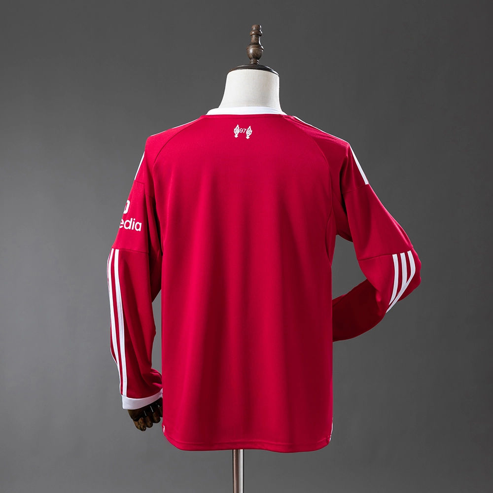 Liverpool 25/26 Home Long Sleeve Jersey Foto 2