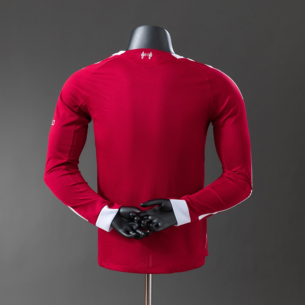 Liverpool 25/26 Player Version Home Long Sleeve Jersey Foto 2