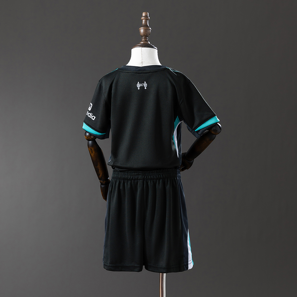 Liverpool 24/25 Away Full kids kit Jersey Foto 2