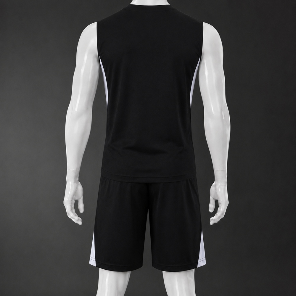 Liverpool 25/26 Black Red Training Vest kit Foto 2