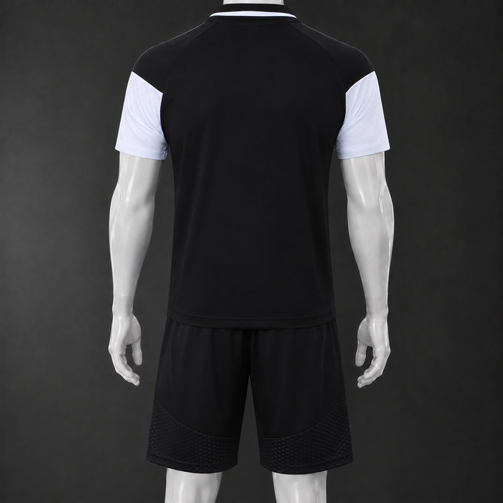 Liverpool 26/27Black White Red Polo/Pants Kit Foto 2