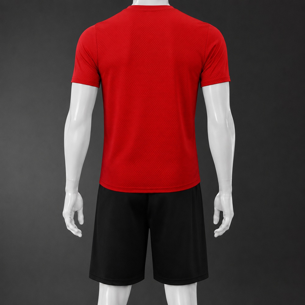 Liverpool 25/26 Red Black Short Sleeve Short Set Foto 2