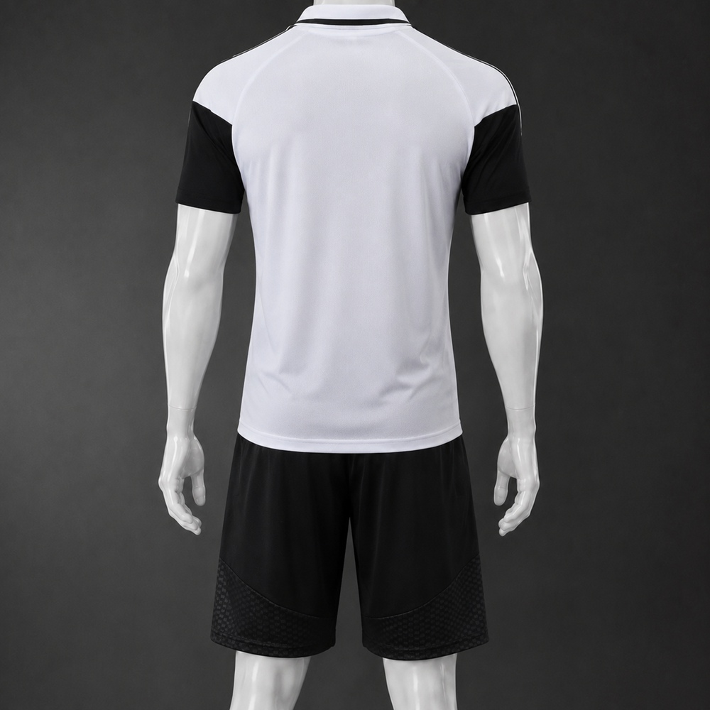 Liverpool 26/27 White Black Polo/Pants Kit Foto 2