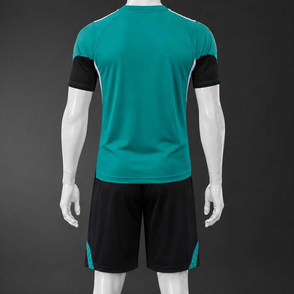 Liverpool 25/26 Teal Black Short Sleeve Short Set Foto 2