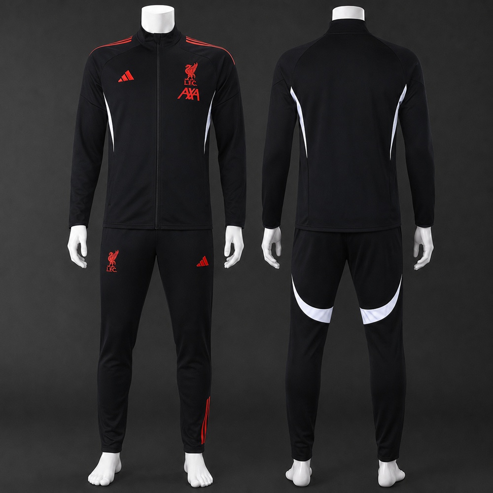 Liverpool 25/26 Black White Jacket Kit