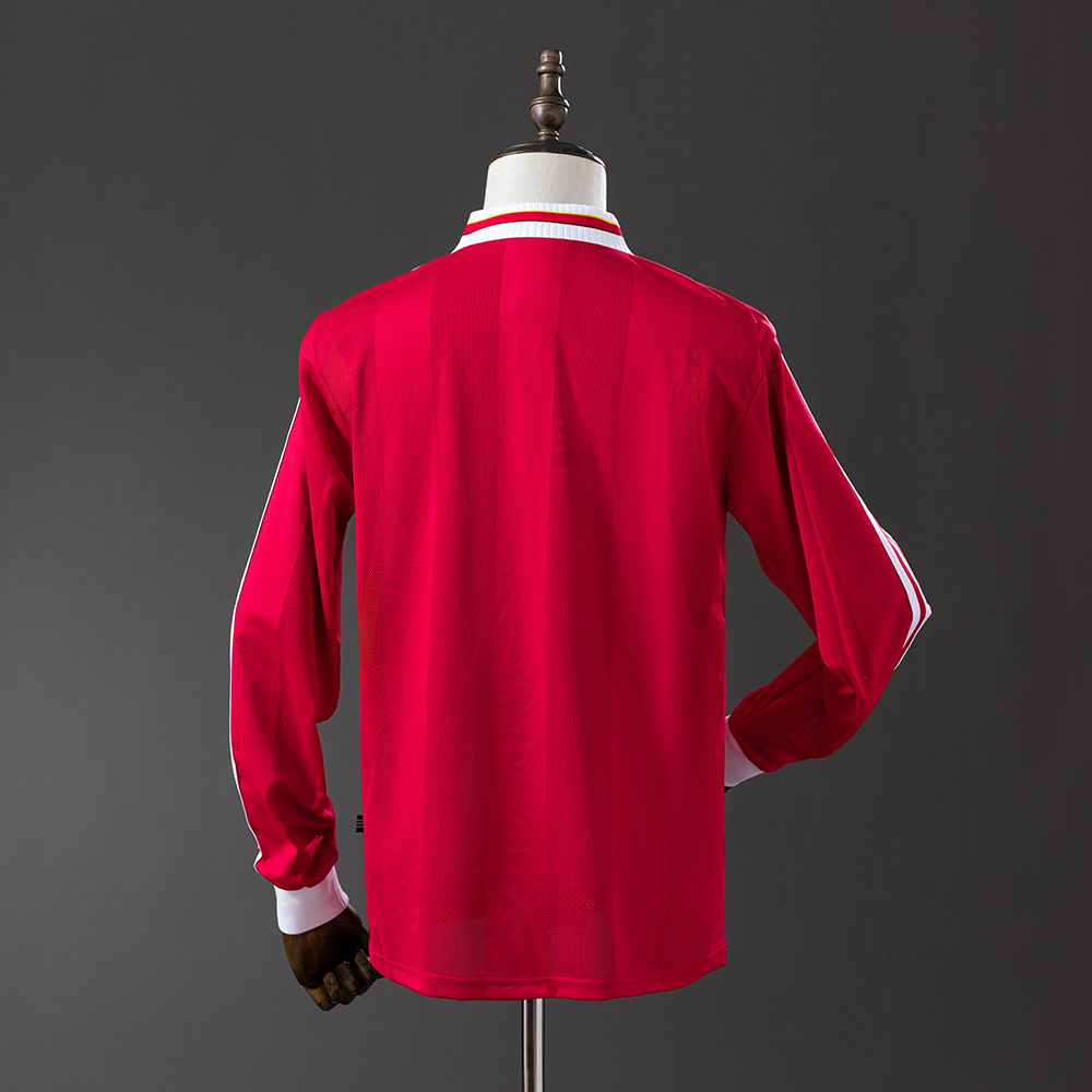 Liverpool 95/96 Home Long Sleeve Retro Jersey Foto 2