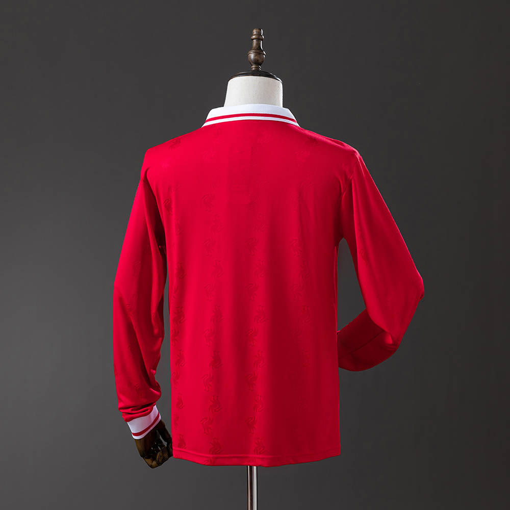 Liverpool 96/97 Home Long Sleeve Retro Jersey Foto 2