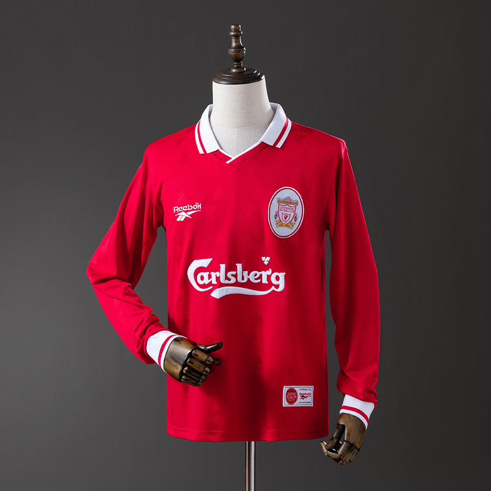 Liverpool 96/97 Home Long Sleeve Retro Jersey