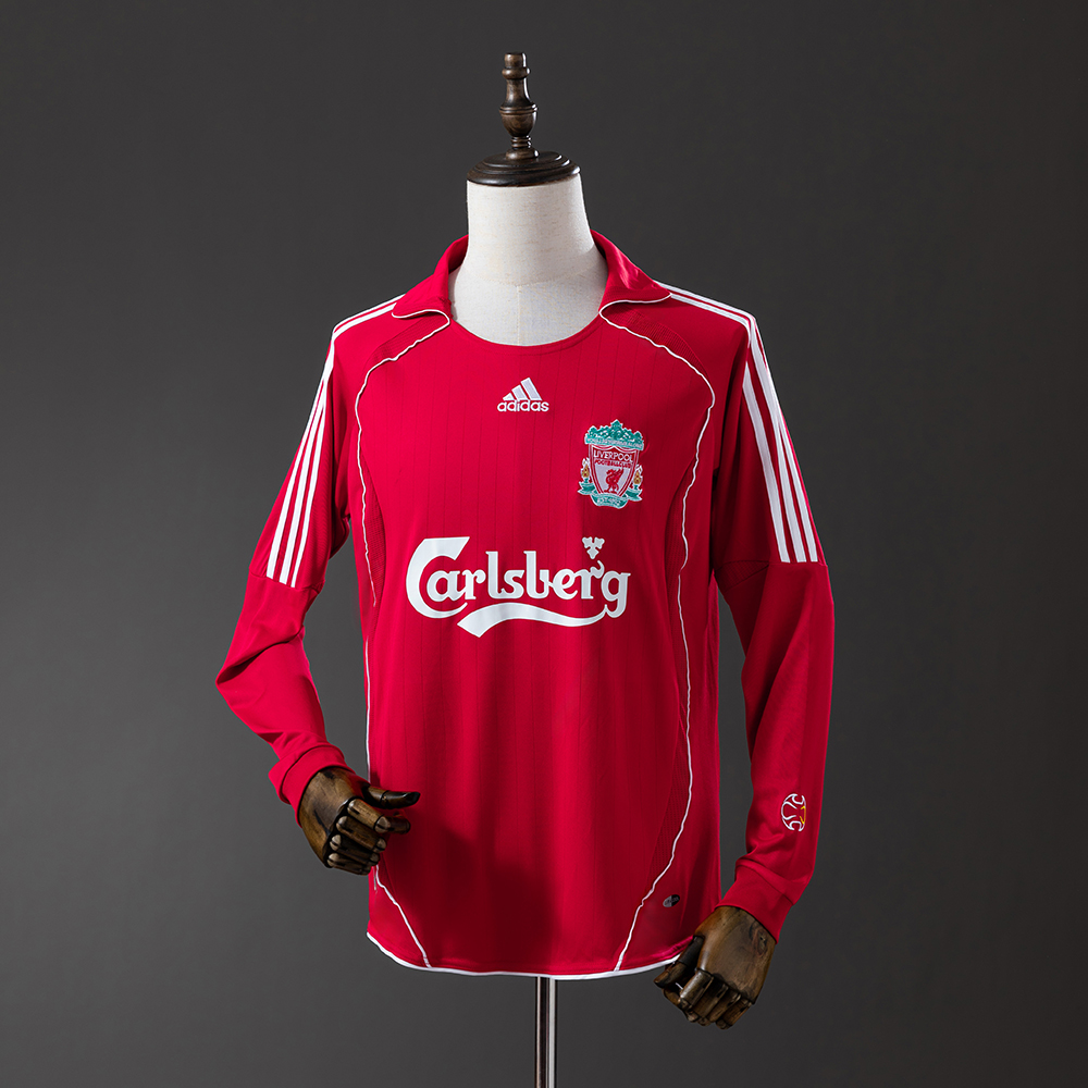 Liverpool 06/07 Home Long Sleeve Retro Jersey